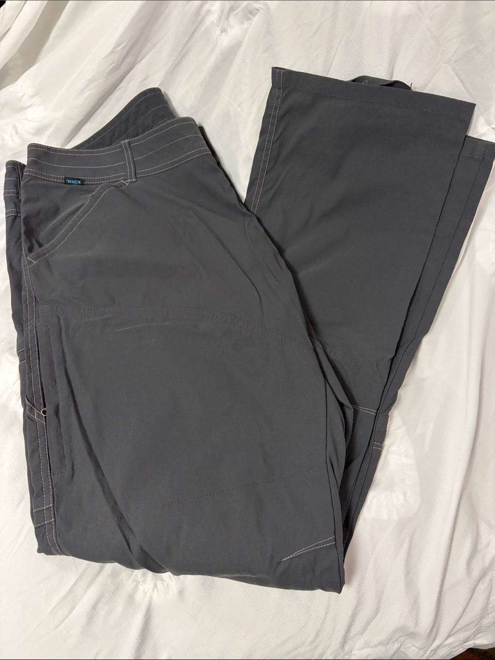 Kuhl Gray Men's Cargo Pants - Lightweight Utility